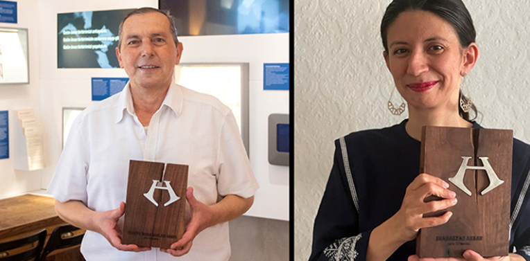 Հրանդ Տինք մրցանակի թափնեկիրներ Թուրքիայէն «Մարդու Իրաւունքներու Հիմնարկ», Աֆղանստանէն Շահարզատ Աքպար